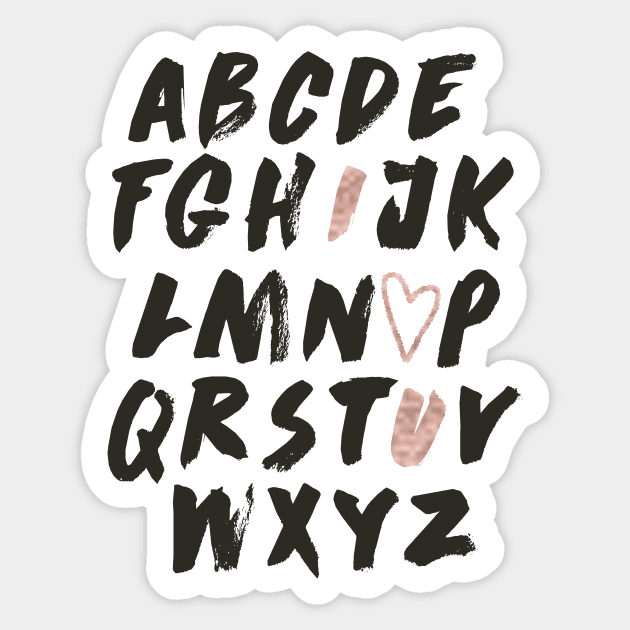 I love you in secret Sticker by RoseAesthetic